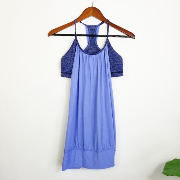 lululemon athletica Tops - LULULEMON Practice Freely Tank Top Built in Bra 8